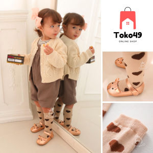 TOKO49 - Kaos Kaki Panjang Anak Balita Motif Love