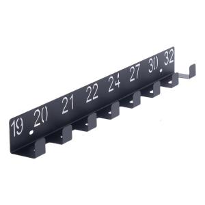 Versatile Iron Tool Rack Wall Mounted Hooks Wrench Rack For Home Garage Workshop Storage Holder Tool Accessories
