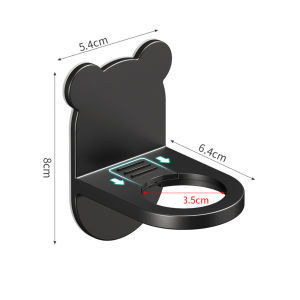 Chai Sữa Tắm Giá gội đầu có thể điều chỉnh giữ chai Bình xịt xà phòng rửa tay móc treo tường miễn phí đấm