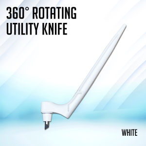 VSPH 360 Degrees Rotating Utility Knife Replaceable Blade DIY Art Cutting Tool Craft Cutting Knife