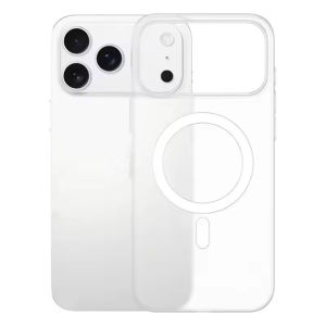 [JLK] Luxury Ultra Thin Magnetic Translucent Matte Case for iPhone 17 16 15 14 13 12 11 Pro Max Plus 17 Air Clear Back Hard Cover