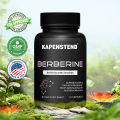 KAPENSTEND Kapsul berberine, mengandung berberine hydrochloride dan benfotiamine, mendukung gula darah dan bermanfaat untuk diabetes. 