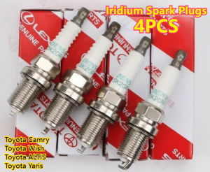 4pcs spark plug iridium toyot a sk20r11 part no 90919-01210 (camry wish altis vios yaris)