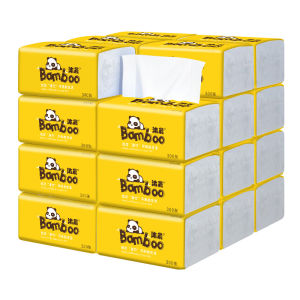 【1PACK】4PLY 300SHEET Virgin wood pulp tissue 原生木浆 【1包】4层加厚300抽取式面纸巾