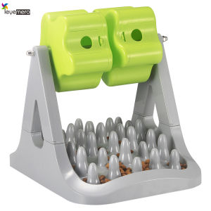 Pet Roller Leaking Food Toy Puzzle Toy for Cat and Dog Slow Food Training Toy