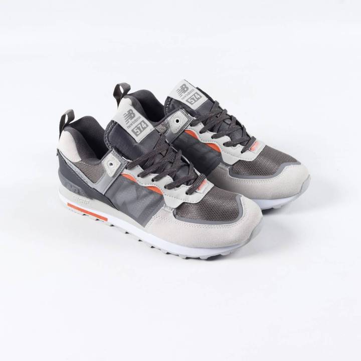 Sepatu Sneakers Pria New Balance ML574 Wolf Grey Premium Promo