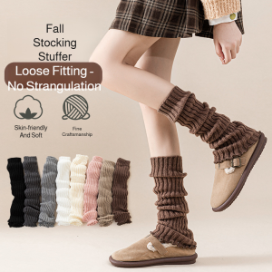 ถุงเท้าน่อง กํามะหยี่หนาขึ้น สะดวกสบาย ระดับการมองเห็น พอดี แฟชั่น ให้อบอุ่น โลลิทา ทนทาน สวมใส่ทุกวัน