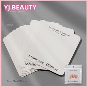 🔥🔥🔥yaojun 10Pcs Press On Nails Card Wholesale In Bulk Nail Display Small Business Nail Cardboard For Packaging Press On Nails