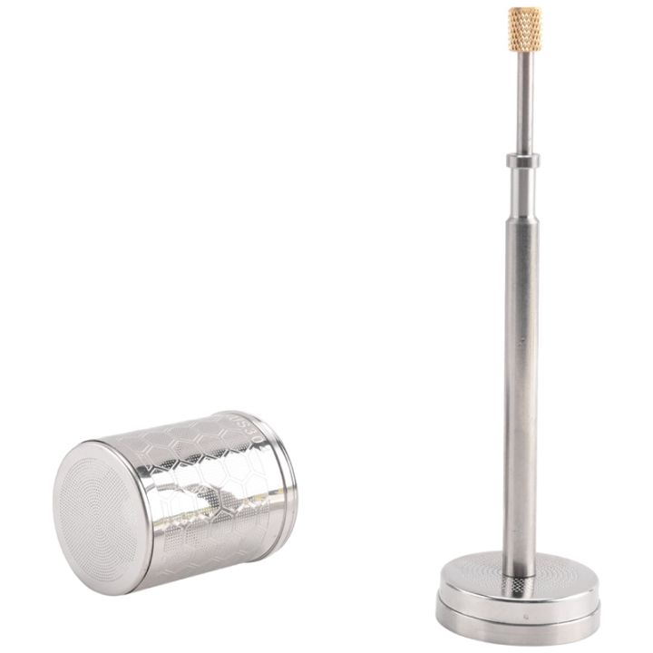 Portable Final Press Coffee Infuser – Travel Stainless Steel Coffee Filter Brewer