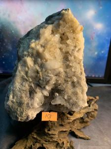 HỐC Đá thạch Anh trắng tán sắc pha lê tự nhiên trong suốt vàng Citrine thanh tẩy thiền định tarot cực mạnh Clear Quartz Natural 158