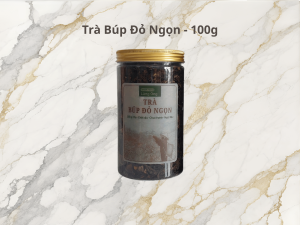 Trà Đỏ Ngọn (Thành Ngạnh Ngành Ngạnh) Làng Ong (Búp Non) – Đắng Nhẹ Chát Dịu Chua Thanh Ngọt Hậu – Hũ 100g