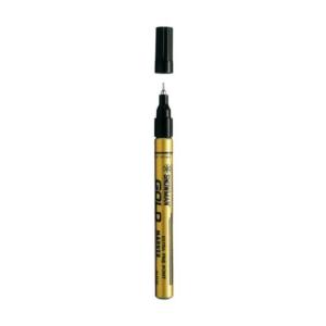 Snowman Paint Permament Marker Colour White Gold Silver Spidol Permanen Metalik Emas Perak Putih