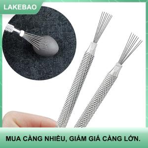 【LAKEBAO】 7 Pin Lông Dây Kết Cấu Gốm Sứ Công Cụ Polymer Đất Sét Điêu Khắc Mô Hình Công Cụ Tự Làm Gốm Bàn Chải Đồ Gốm Công Cụ Bánh Phụ Kiện
