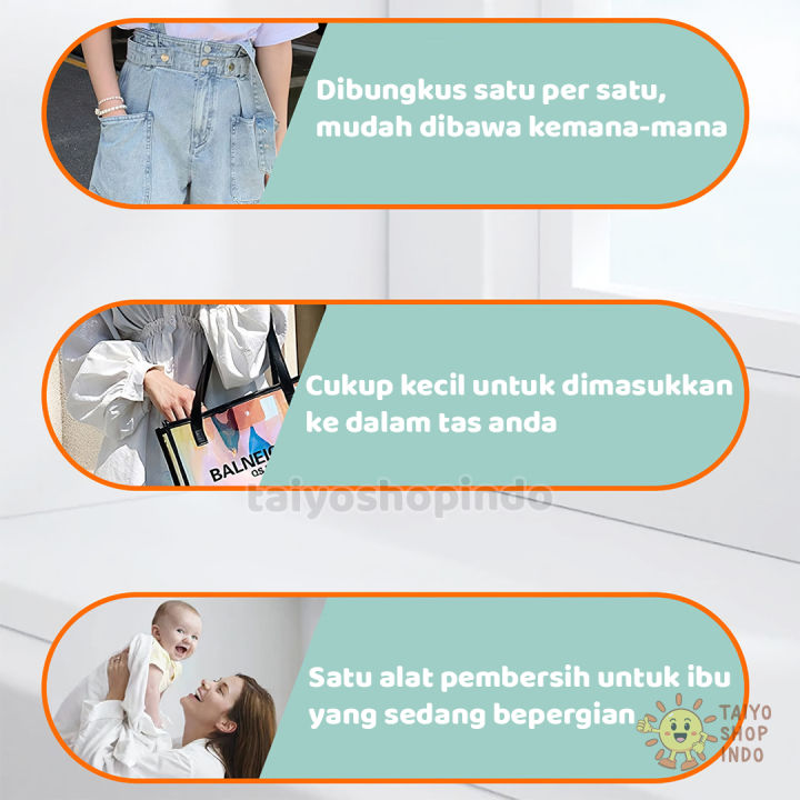 TAIYO%20Tissue%20SATUAN%20Super%20Mini%20Wet%20Wipes%20Baby%20Clean%20Tisu%20Basah%20Kecil%20Bayi%20Anak%20Bersih%20Travel%20Toilet%20-%20Image%209