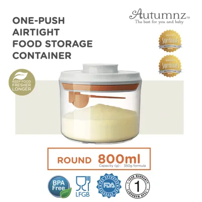 Autumnz One-Push Airtight Food Storage Container