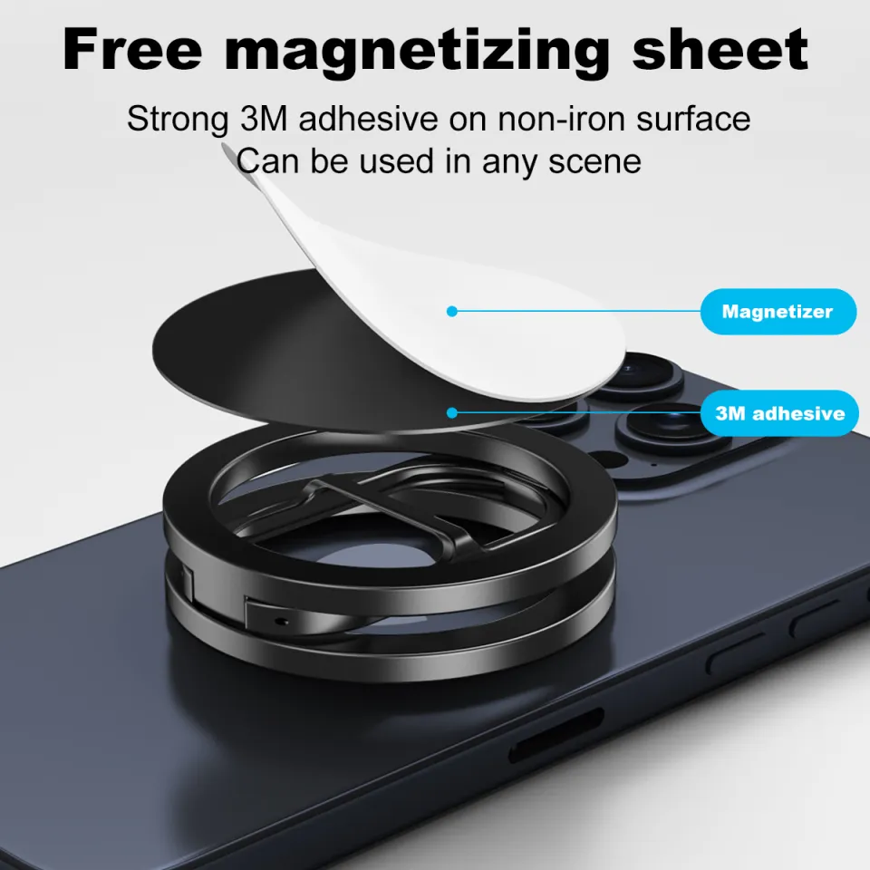 GUUGEI Double Sided Magnetic Cell Phone Holder Gym Treadmill