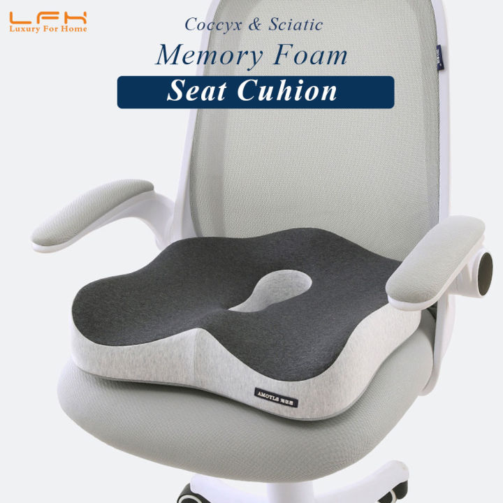 Seat Chair Cushion for Relieves Back Sciatica Pain Tailbone Pain