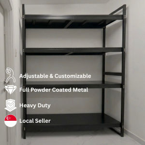 Heavy Duty Metal Rack Adjustable Storage Shelving for HDB BTO & Warehouse