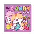 The Candy Cart Kitty Scratch & Sniff Board Book To Scratch & Smell For Kids. 