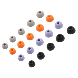 5Pairs Silicone Replacement Ear Tips Customizable Fit Noise Blocking Earplugs for PowerbeatsPro2 Headphone Ear Plugs