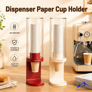 Large Capacity Paper Cup Dispenser Holder Countertop Storage Box Organizer Cup Kitchen Cafe