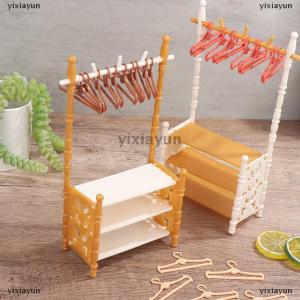[COD] yixiayun 1set 30cm Doll Clothes Rack Garment Organizer Hangers for Dolls Handbag Clothes