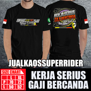 BAJU KAOS DISTRO YANG BENER AJA DONG KERJA SERIUS GAJI BERCANDA