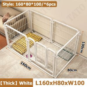 Dog Fence Indoor Dog Playpen Pet Playpen Easy Assemble Pen Fence Dog Cage