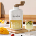 Portable Mini Manual Ice Crusher Ice Shaver Machine Snow Crushed Hand Crank Ice Breaker Household. 