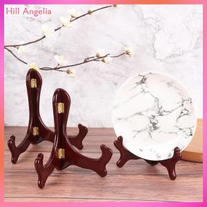 [Hill Angelia] Wooden Easel Wood Wedding Table Photo Card Stand Plate Display Holder Home Decor