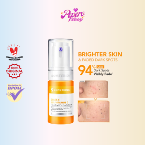SOMETHINC GLASS-C 12% VITAMIN C + GlutaBright + FERULIC Serum - Serum Brigthening Hapus Dark Spot.