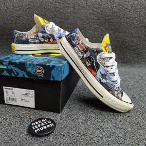 OBRAL SEPATU SNEAKERS CV 70S LOW X BATMAN ROBIN MOTIF KARAKTER SUBLIM SOL GLOSSY 38-43 SEPATU KARTUN MURAH