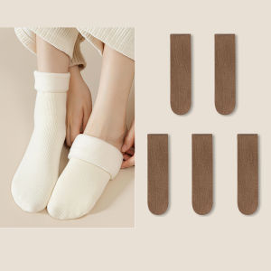 Stocking Socks Snow Stripes Floor Socks Elasticity Moisture Wicking Moderate Elasticity Non-slip Grip