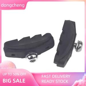 dongcheng Road Bicycle Cycling Braking C-Brake Pads Blocks Holders Durable Rubber Shoes 50mm Caliper Pads