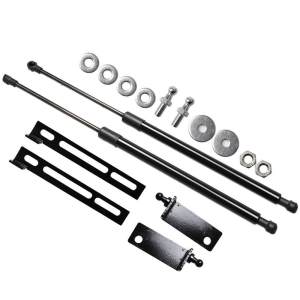 2PCS Damper for Ford EcoSport (B515) MK2 2013-2023 Front Bonnet Hood Modify Gas Struts Carbon Fiber Lift Support Shock Accessories Absorber