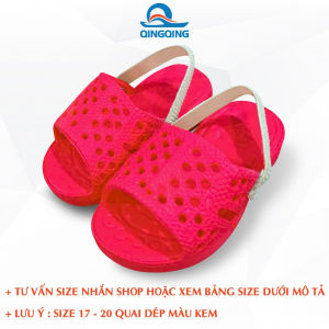 Dép tổ ong cho bé VAC (( 0-16 tháng tuổi) có dây đeocao cấpêm chân - Nhựa EVA siêu nhẹ