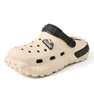 Free Shipping MenS Summer Trendy Punk-Style Outdoor Sandals Beach Flip-Flops Non-Slip Thick-Soled Half-Slipper Shoes