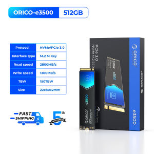ORICO 3600 MB/giây M.2 2280 NVMe PCIe 3.0 nội bộ SSD 256GB/512GB/1TB/2TB 3D flash NAND NVMe SSD Gen 3*4 (e3500)