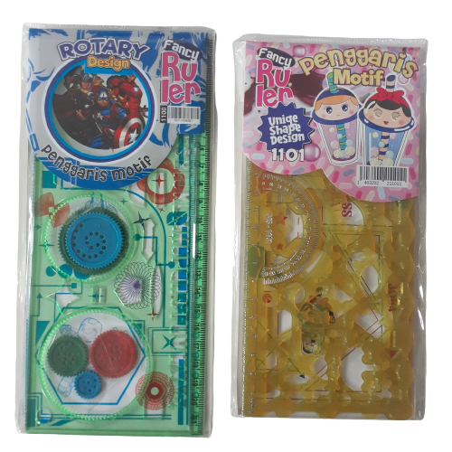 Penggaris Mal Gambar Teknik Rotary Gambar Garisan Motif | Lazada Indonesia
