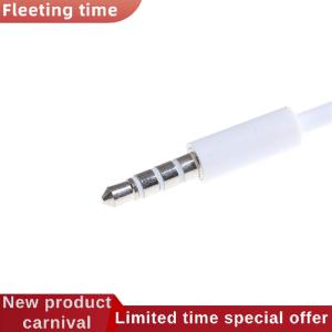 Fleeting time 3.3FT 3.5mm AUX Audio Plug Jack to USB 2.0 Male Charge Cable Cord For MP3