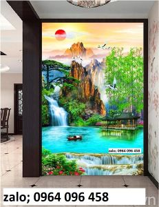 Tranh gạch 3d - 5d phong cảnh đẹp - 042CM