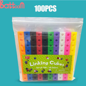 Linking Math Block Cube Toys Number Building Blocks Counting Toys Learning Early Educational Rubiks Cubes Gift Toys For Kids