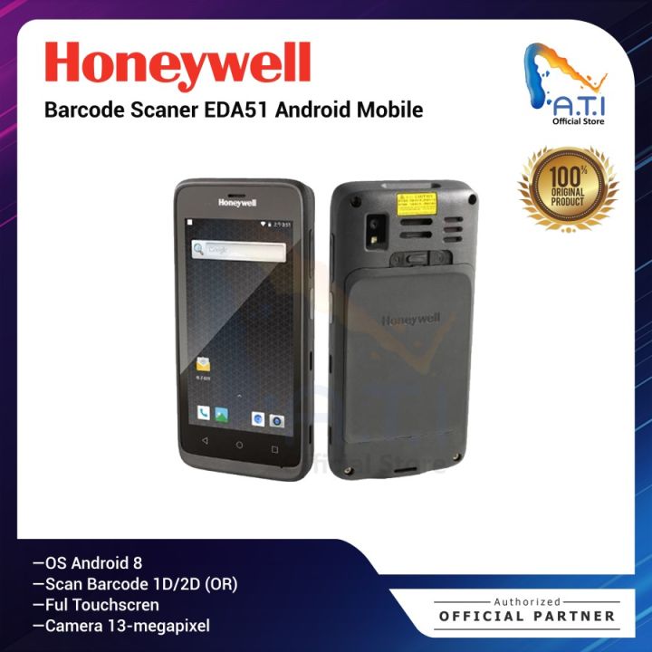 thumbnail interactive-video image 1 of Honeywell EDA51 Android Mobile PDA / Computer – 2D Imager, WiFi, Bluetooth (Used, With Battery) 1 of 3