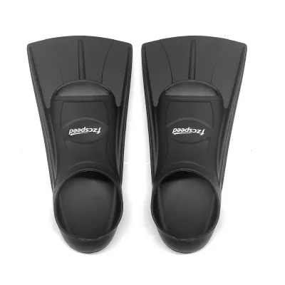 FZCSPEED Silicone Swimming Fins – Short Frog Flippers for Men & Women Professional Training Breaststroke Scuba & Snorkeling