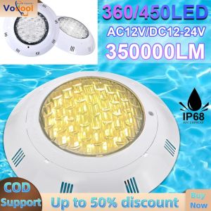 Waterproof LED Pool Lights with Remote Control IP68 for Underwater Illumination and Night Swimming Safety