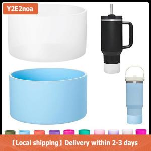 【Local shipping】 Silicone Boot For Water Bottle Anti-Slip Bottom Cover Bottom Protector Protective Bottom Base Coaster Flask 7.5cm 2.95in