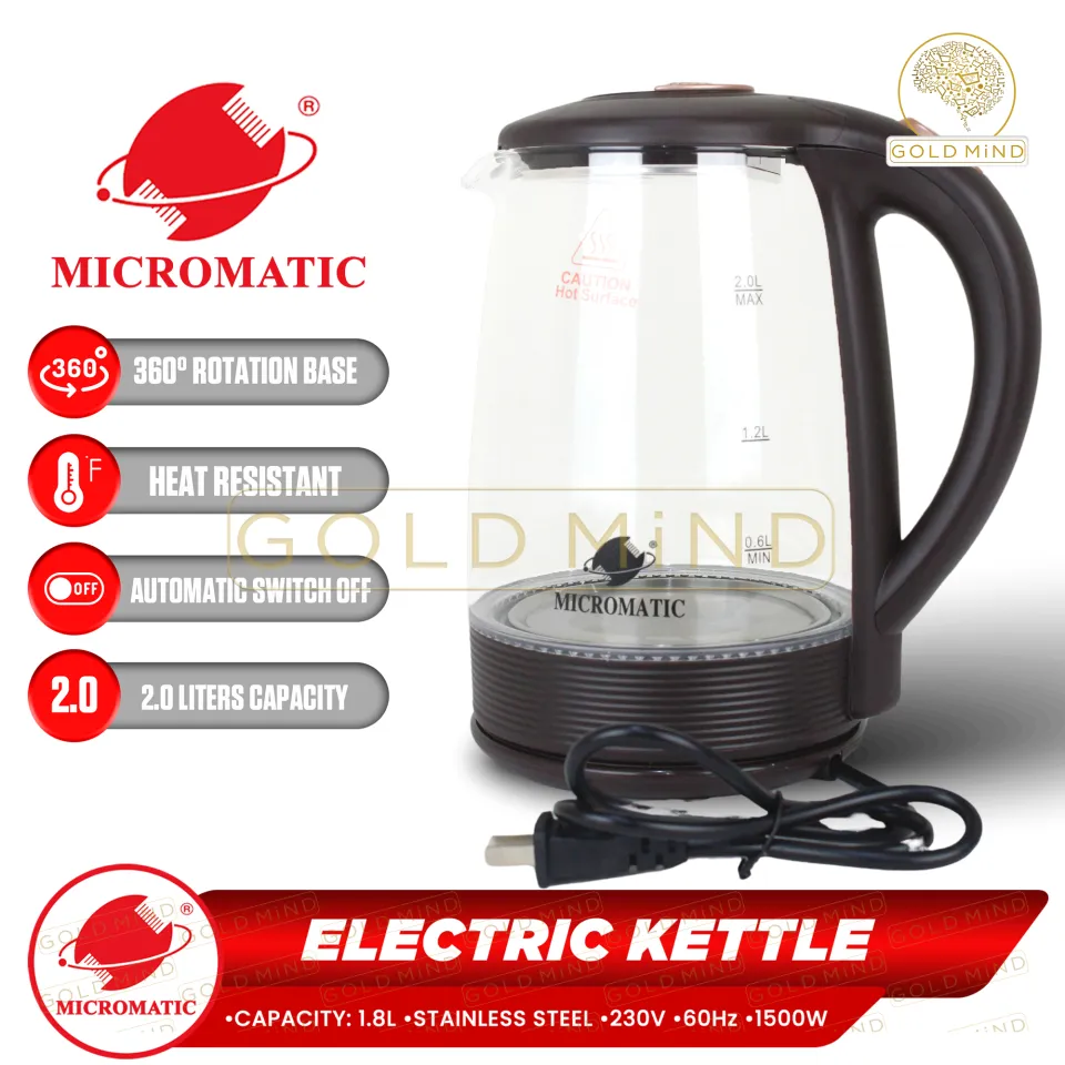 Micromatic electric hot sale kettle price