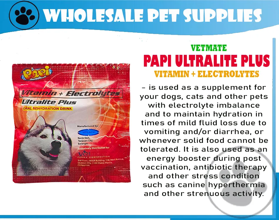 PAPI ULTRALITE PLUS Vitamins Electrolytes 1sachet 6g