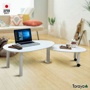 TORAYA - Meja Pendek Ruang Tamu Belajar Anak Laptop Lesehan Minimalis Murah Avocado Table CT-90 AV