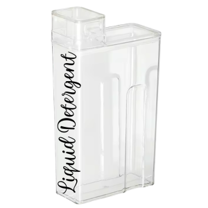 Hiraya Ph Liquid Detergent Dispenser 1200ml Refill Jar Laundry Organizer Airtight Container Storage